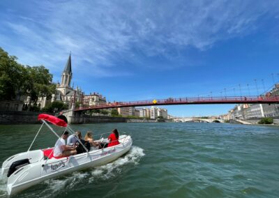 promenade en bateau rochetaillée sur saone