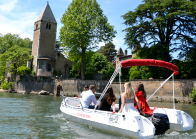 découvrir l'île barbe en bateau